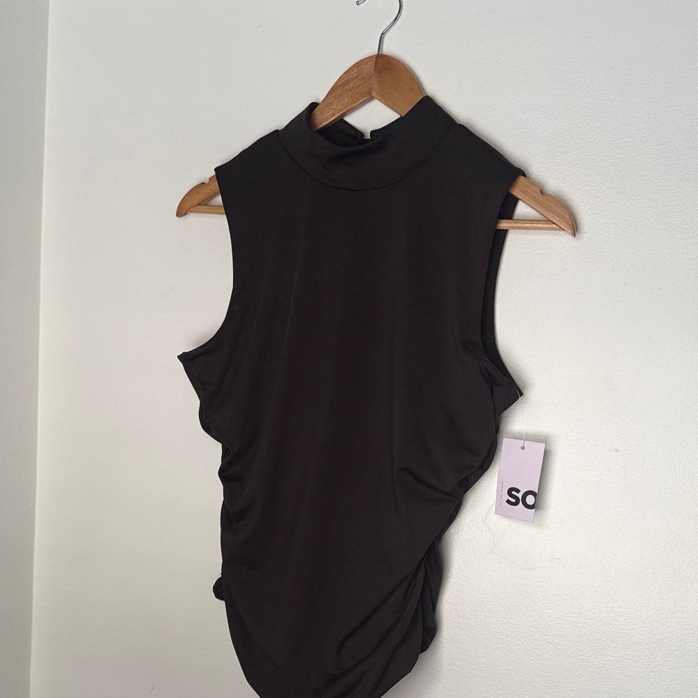 *NEW* High-Neck Sleeveless Bodysuit